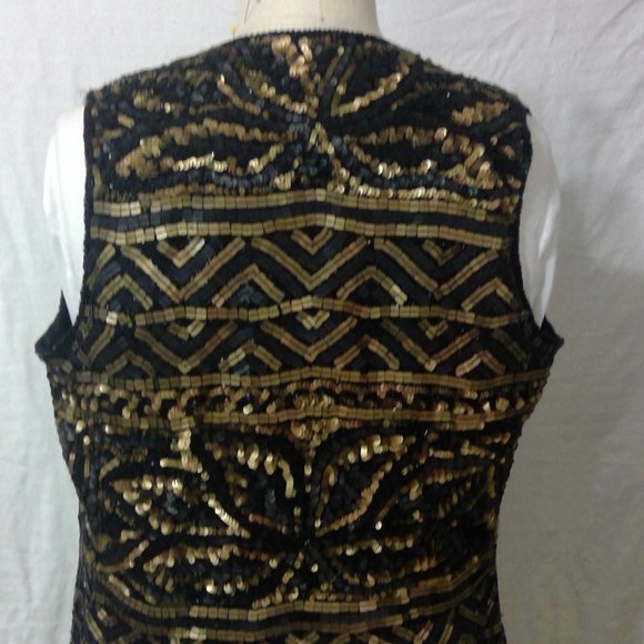 Joan Leslie Studio Sequin Vest - Beautiful Size Medium - Picture 4 of 7